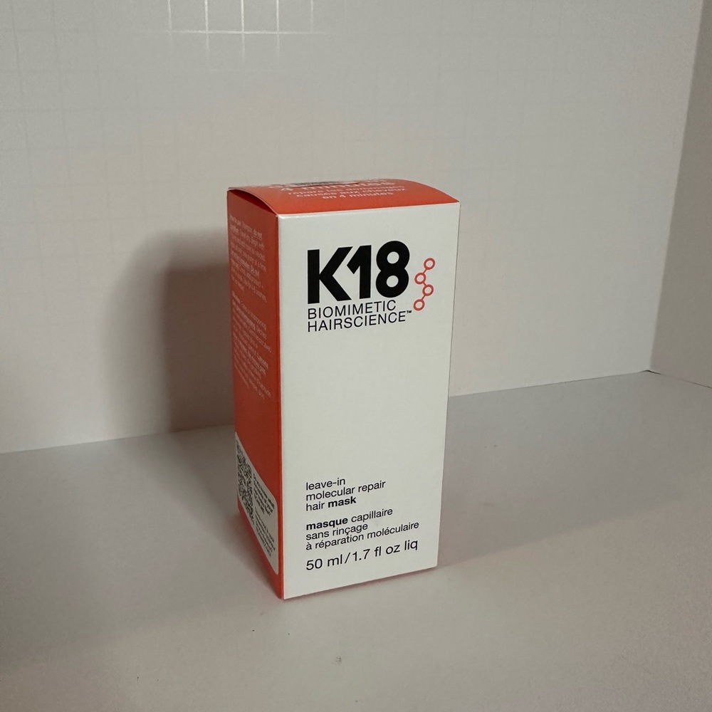 NIB Factory sealed K18 Leave-in Molecular Repair Hair Mask 1.7 oz
